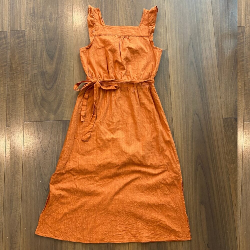 Universal Thread Cotton Midi Tie Dress - Size S